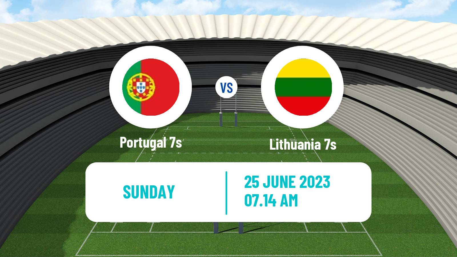 Rugby union European Games 7s Rugby Portugal 7s - Lithuania 7s