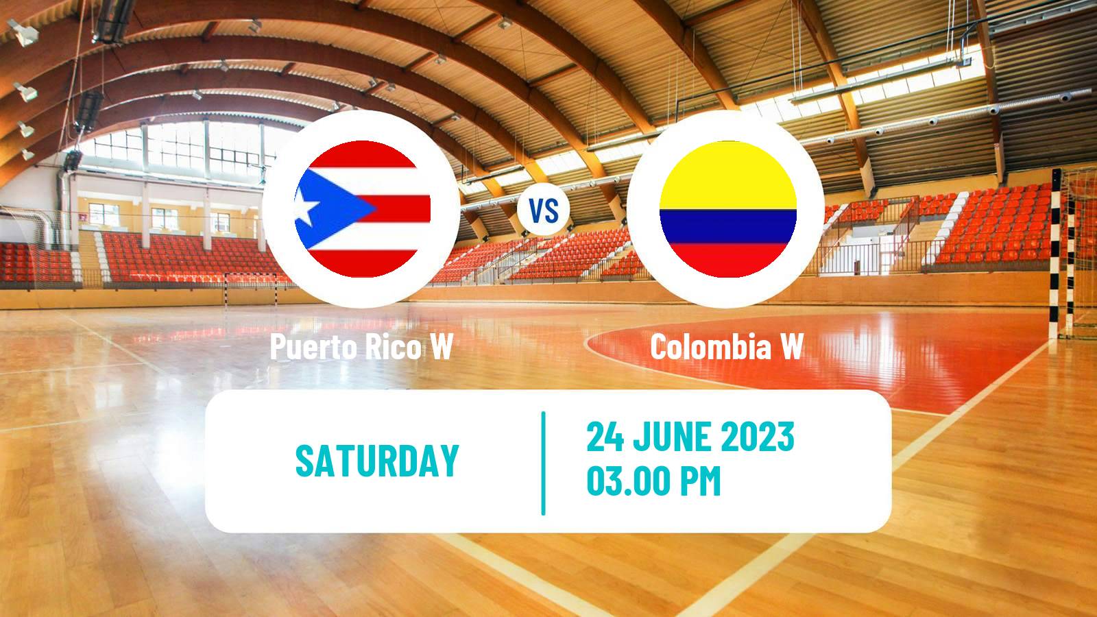 Handball Central American and Caribbean Games Handball Women Puerto Rico W - Colombia W