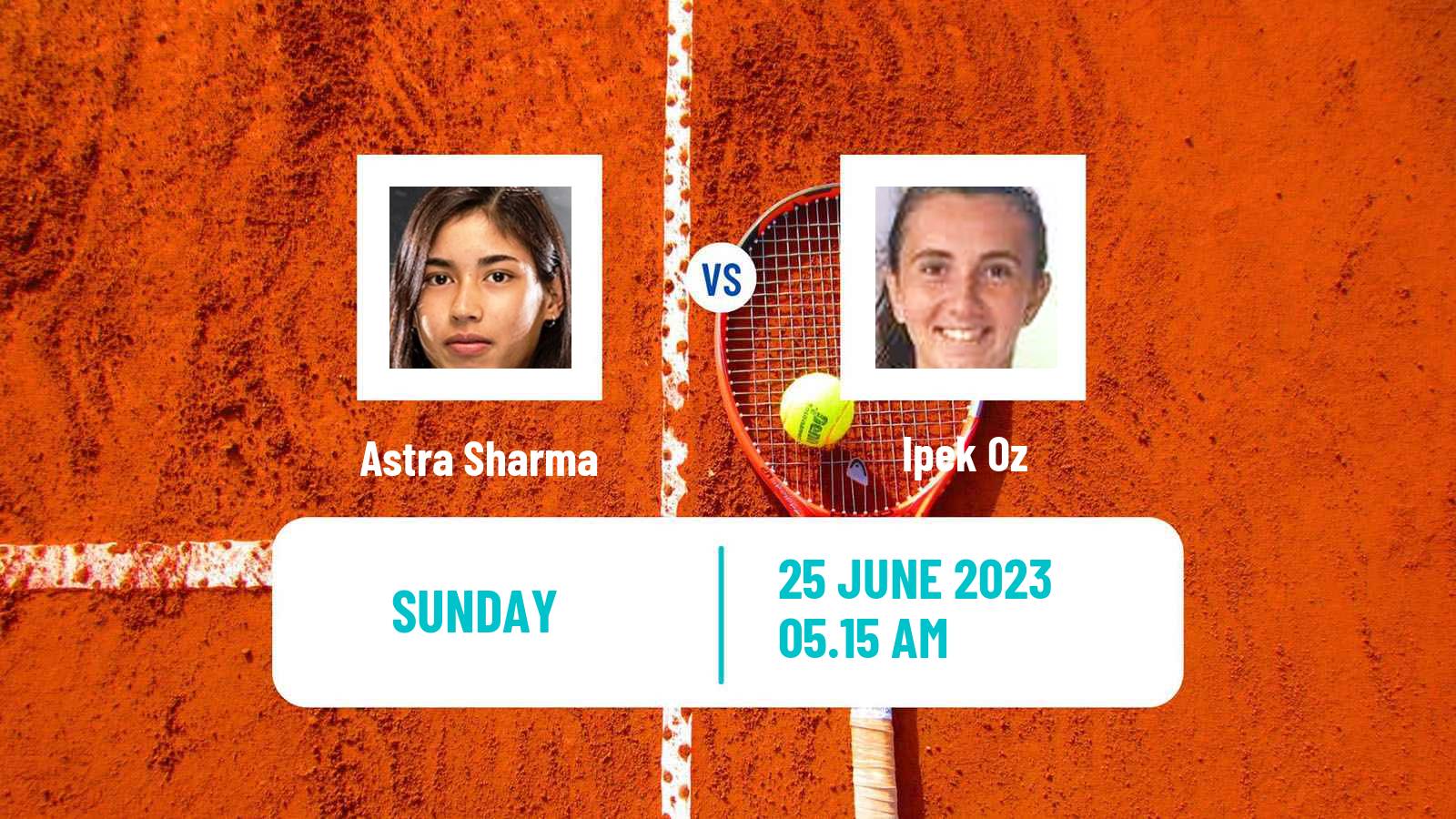 Tennis ITF W40 Ystad Women Astra Sharma - Ipek Oz