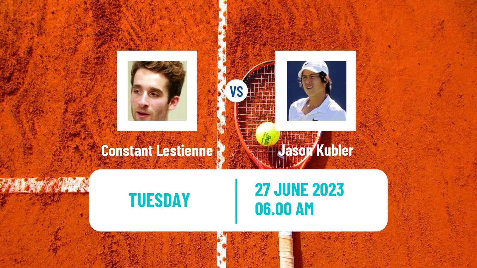 Tennis ATP Mallorca Constant Lestienne - Jason Kubler