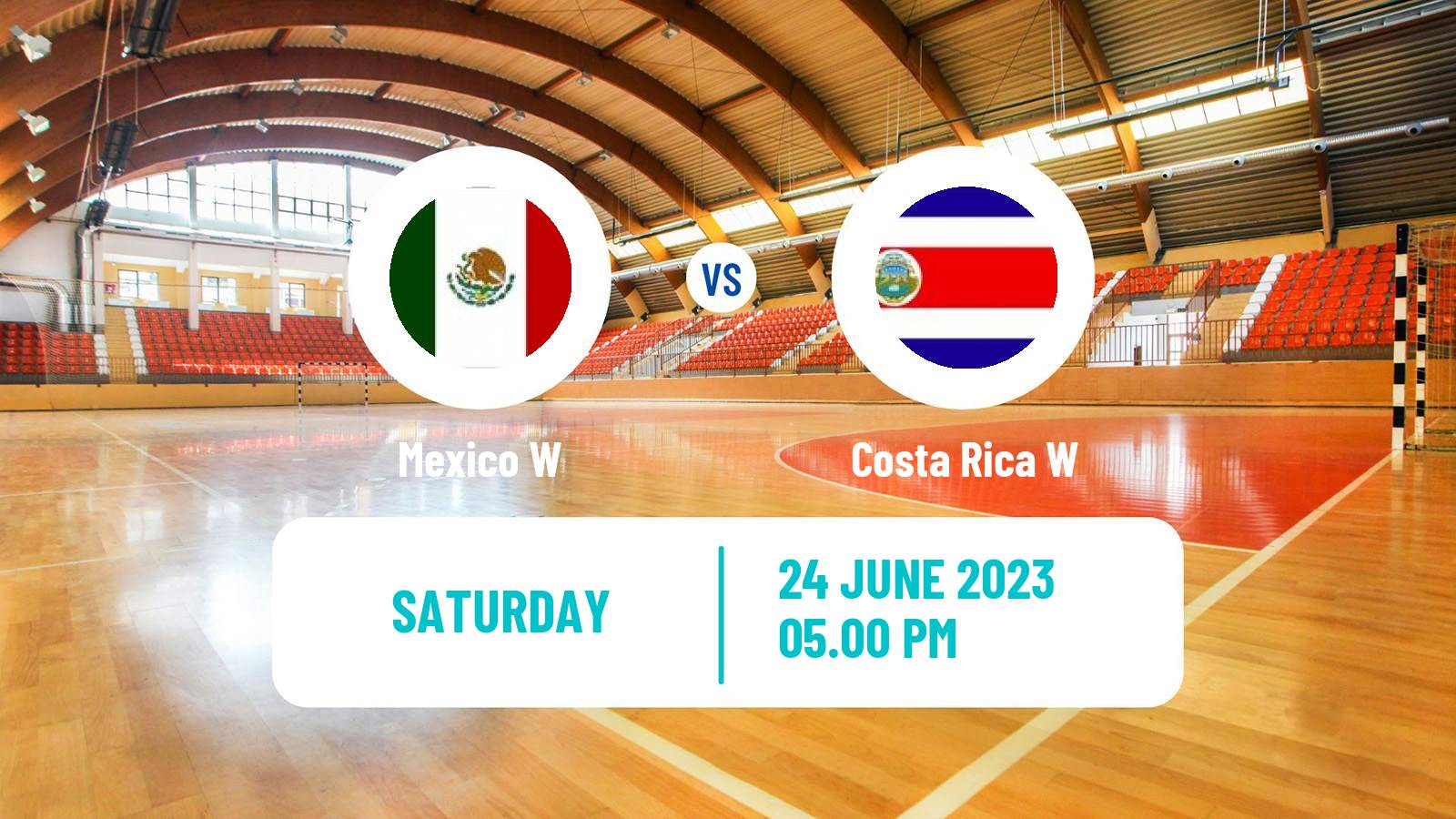 Handball Central American and Caribbean Games Handball Women Mexico W - Costa Rica W