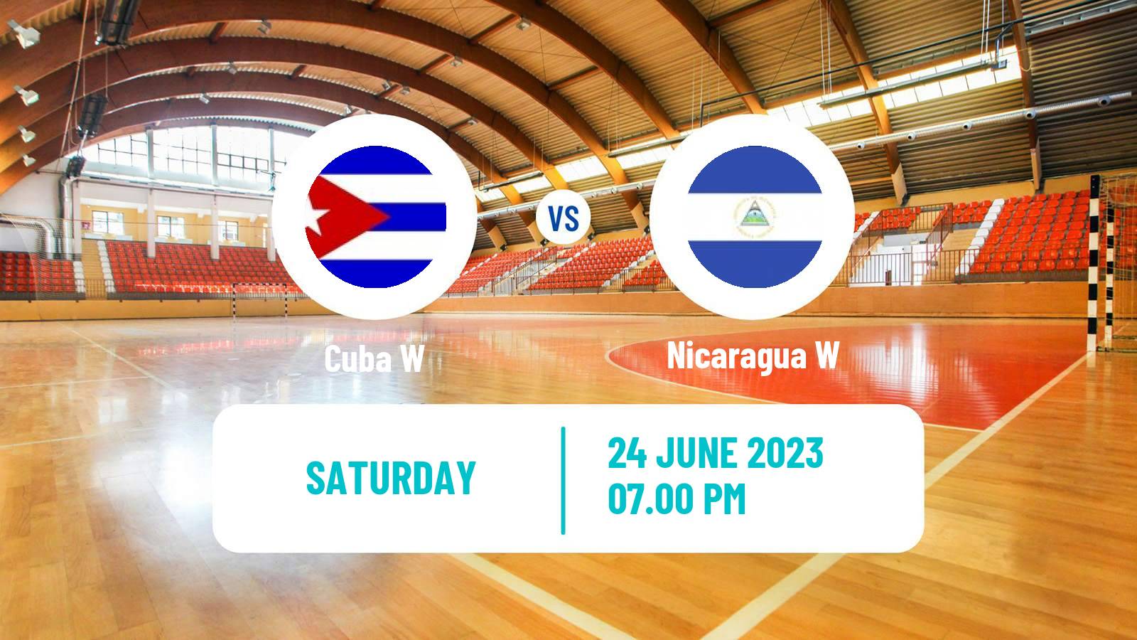 Handball Central American and Caribbean Games Handball Women Cuba W - Nicaragua W