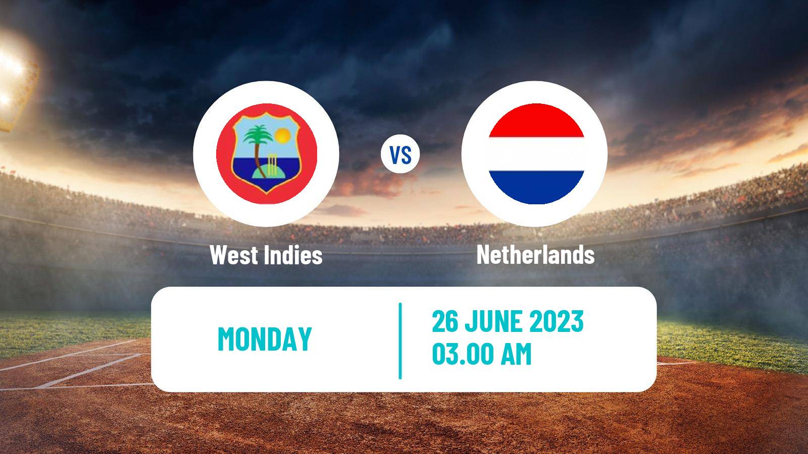 Cricket ICC World Cup West Indies - Netherlands
