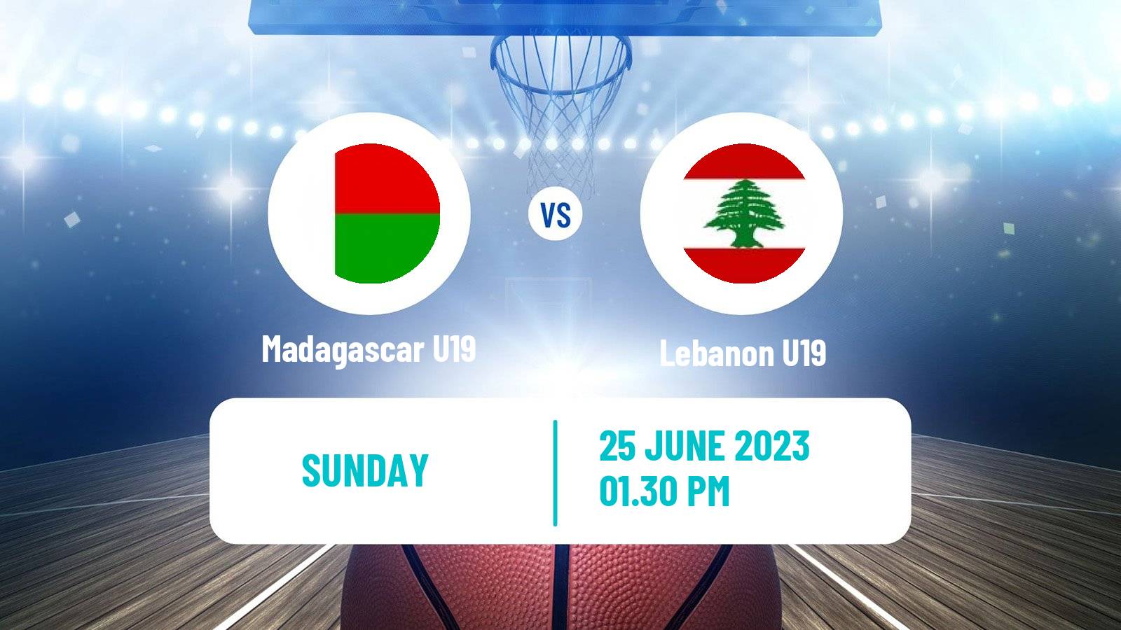 Basketball World Championship U19 Basketball Madagascar U19 - Lebanon U19