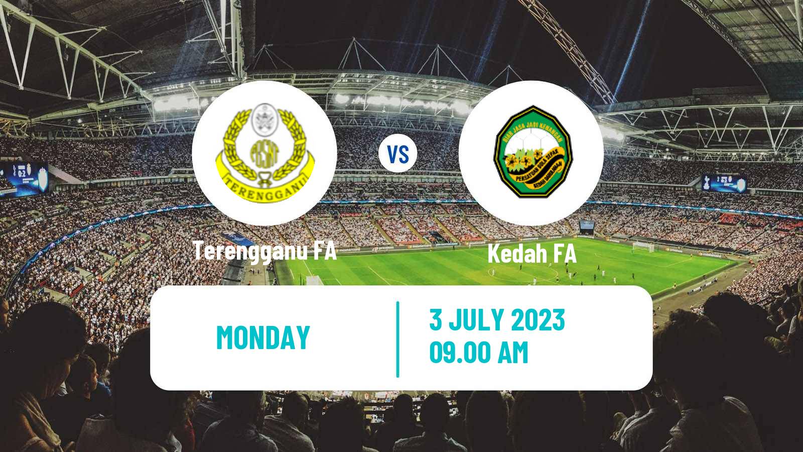 Soccer Malaysian Super League Terengganu FA - Kedah FA