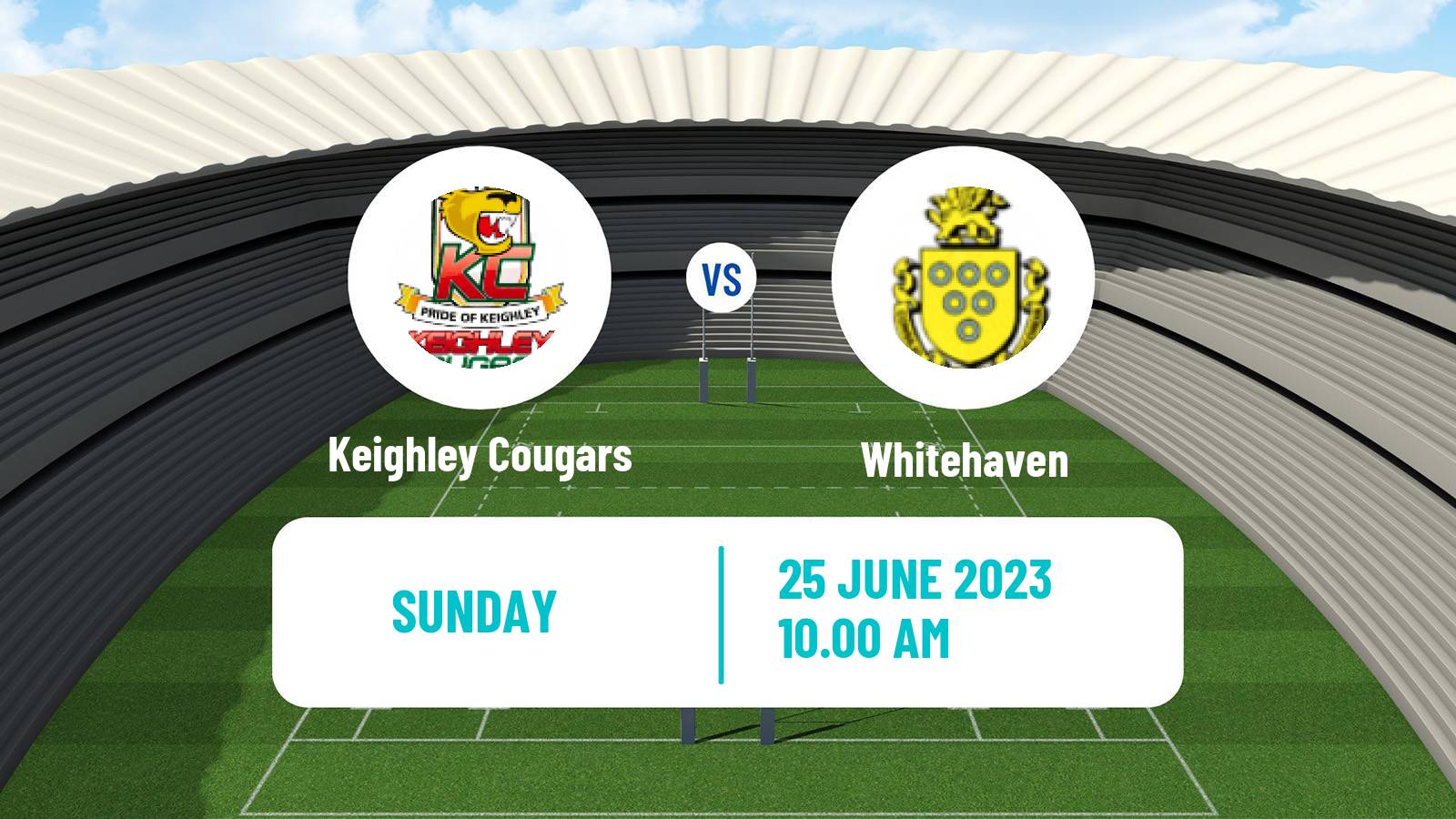 Rugby league English Championship Rugby League Keighley Cougars - Whitehaven