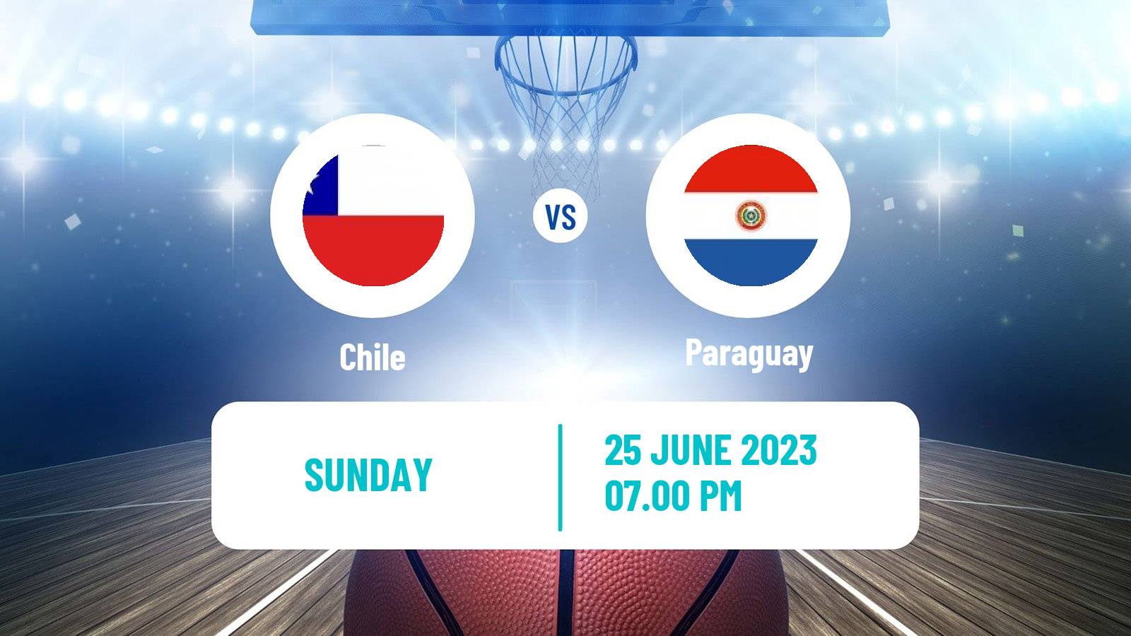 Basketball AmeriCup Basketball Chile - Paraguay