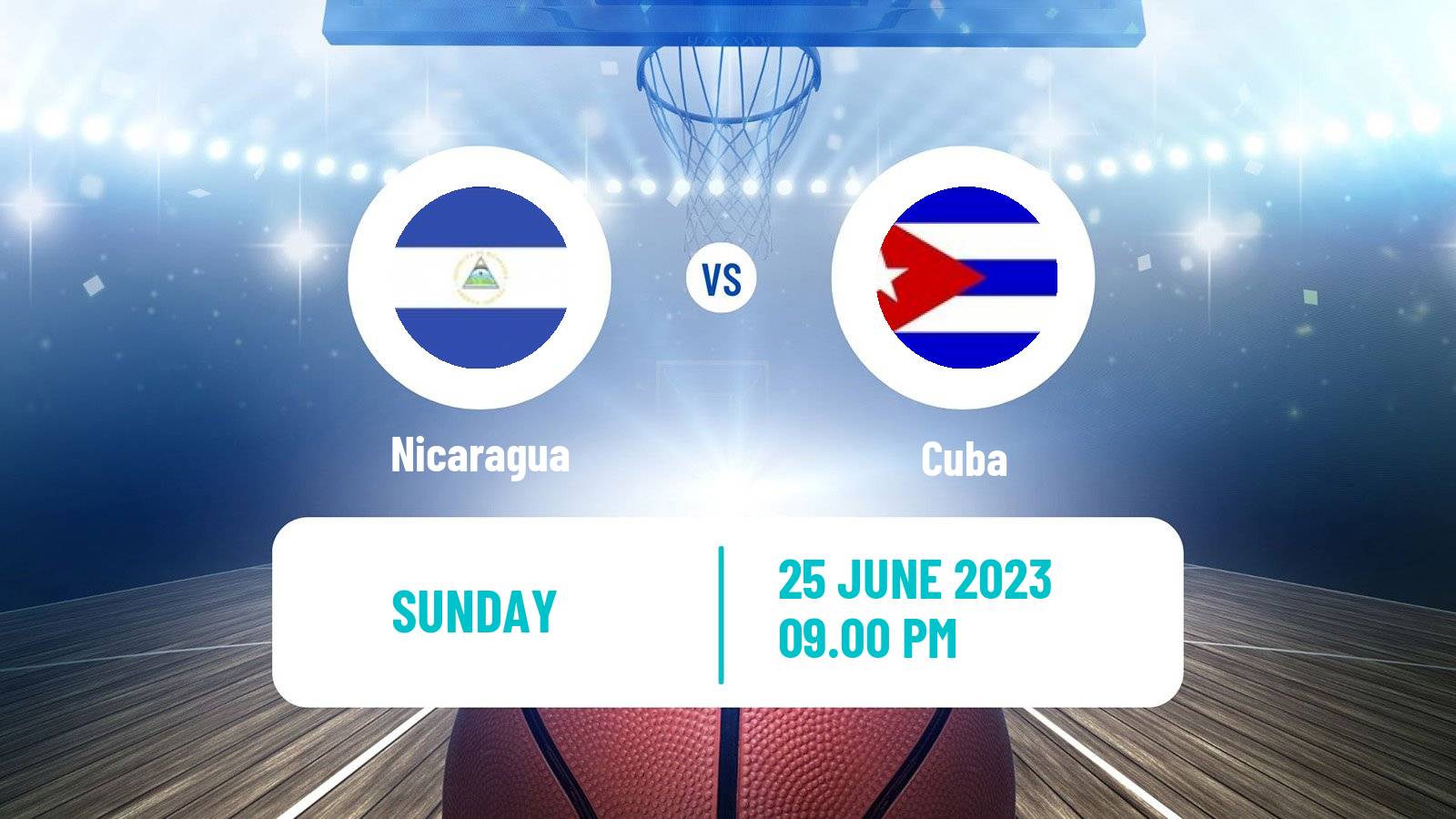 Basketball AmeriCup Basketball Nicaragua - Cuba