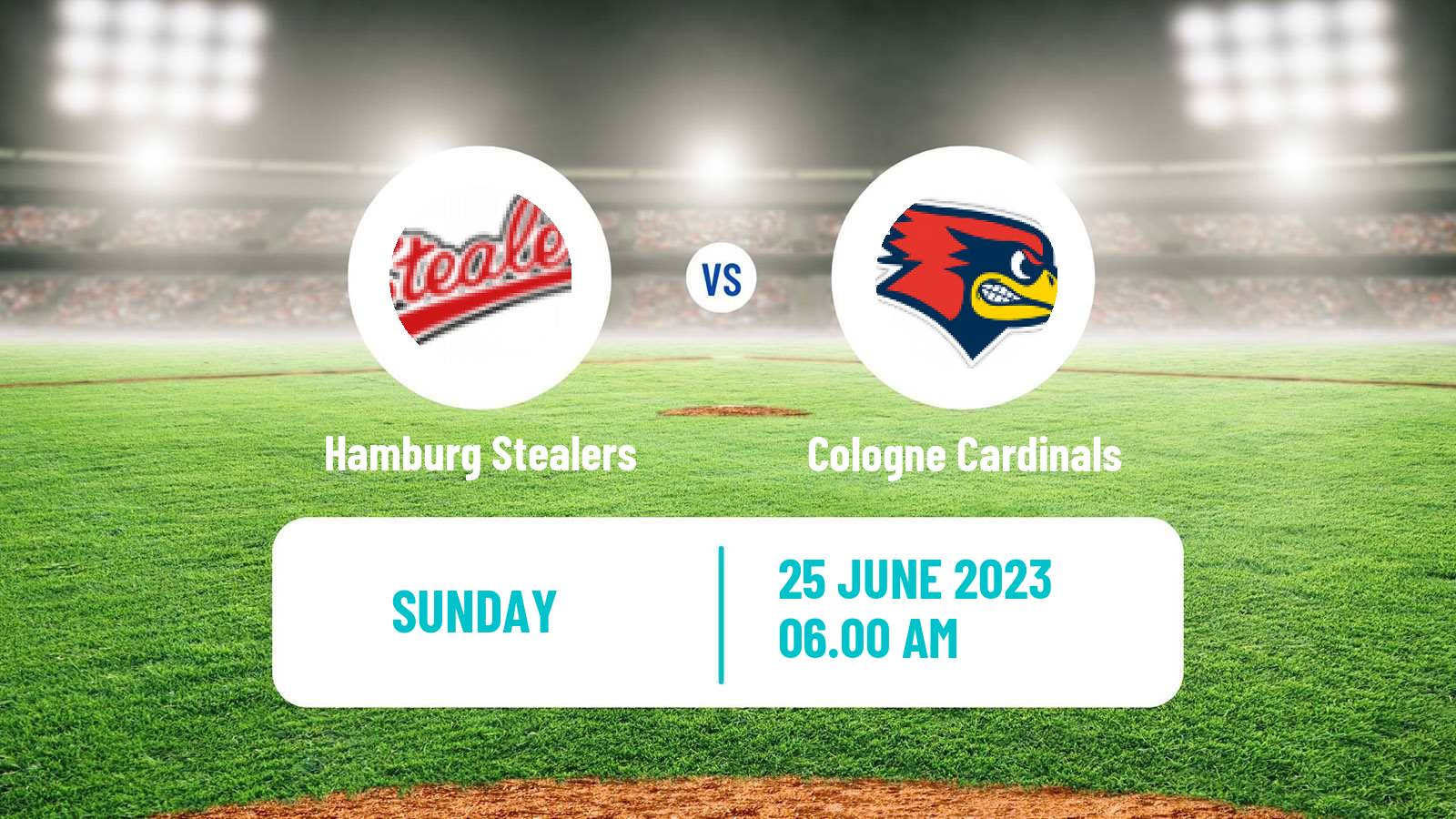 Baseball German Bundesliga North Baseball Hamburg Stealers - Cologne Cardinals