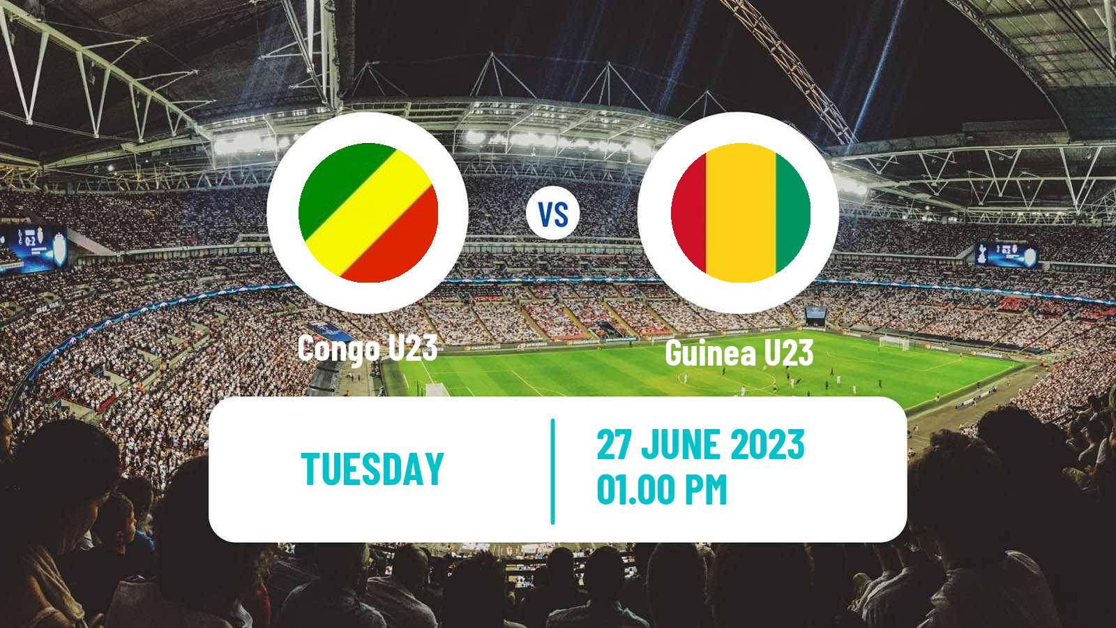 Soccer Africa Cup of Nations U23 Congo U23 - Guinea U23