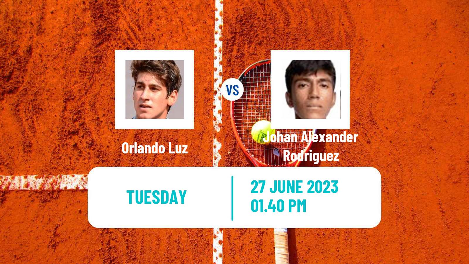 Tennis Medellin Challenger Men Orlando Luz - Johan Alexander Rodriguez