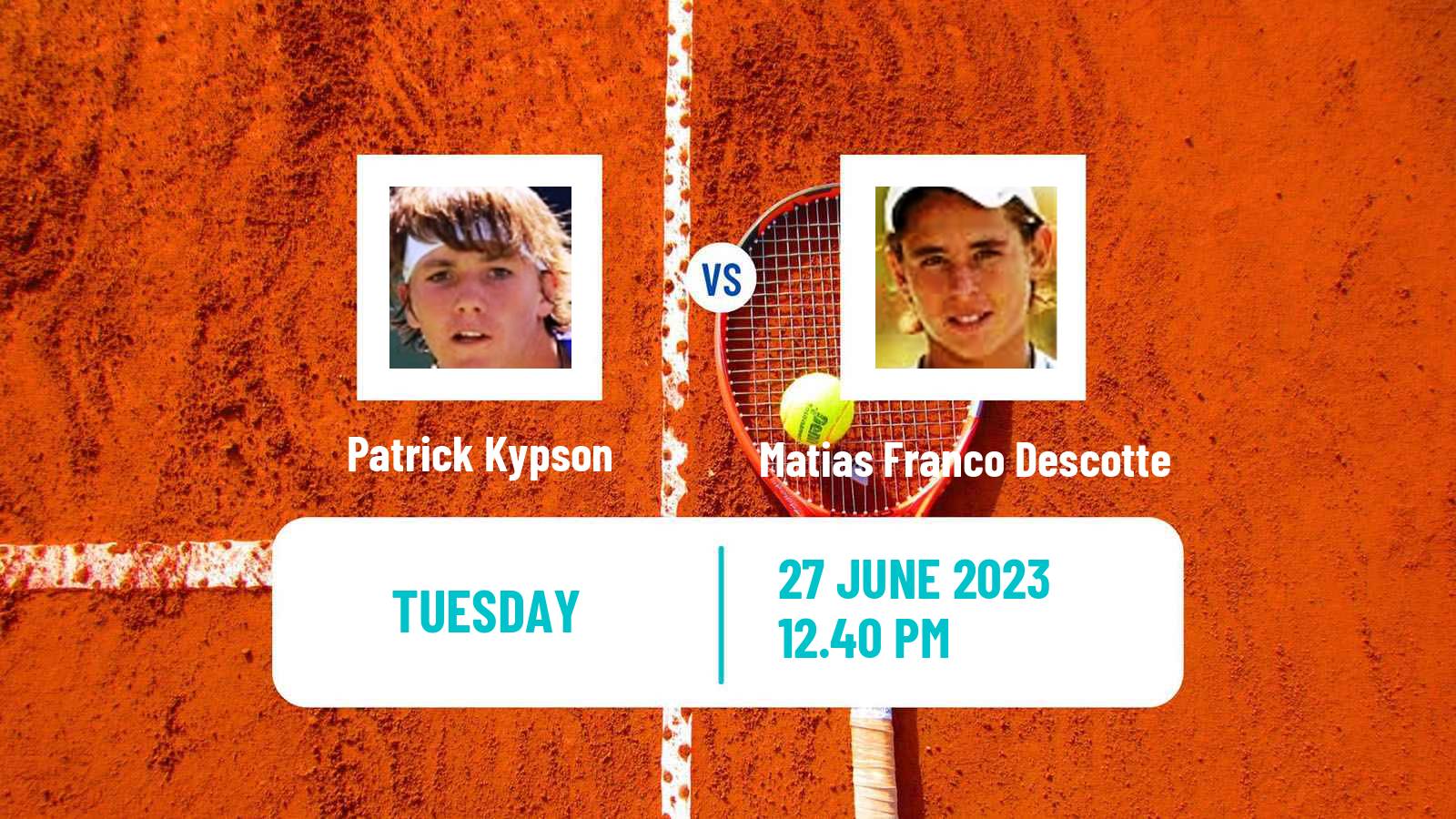 Tennis Medellin Challenger Men Patrick Kypson - Matias Franco Descotte
