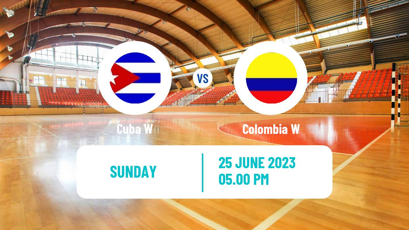 Handball Central American and Caribbean Games Handball Women Cuba W - Colombia W