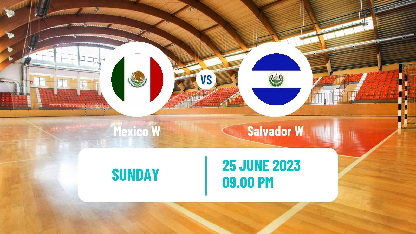 Handball Central American and Caribbean Games Handball Women Mexico W - Salvador W