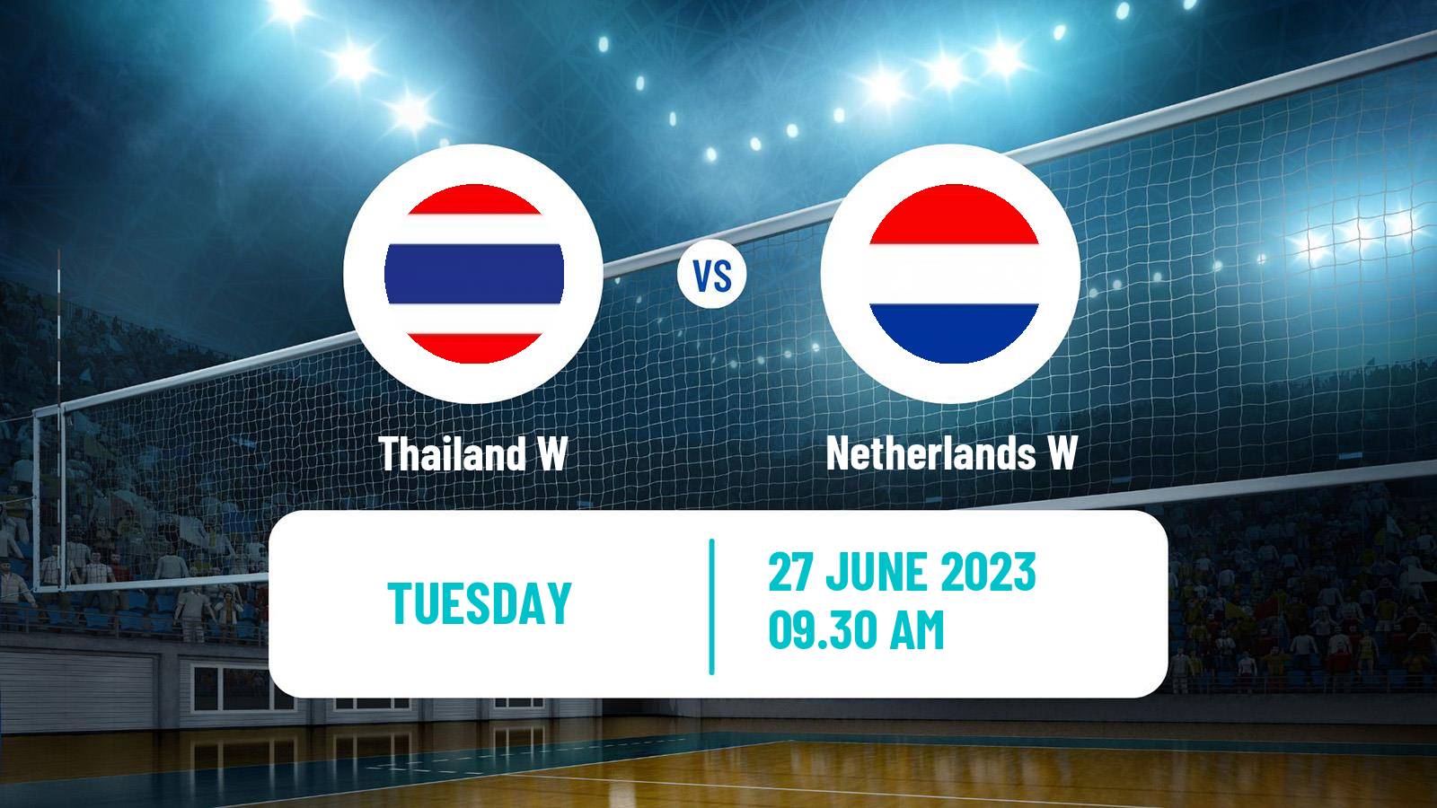 Volleyball Nations League Volleyball Women Thailand W - Netherlands W