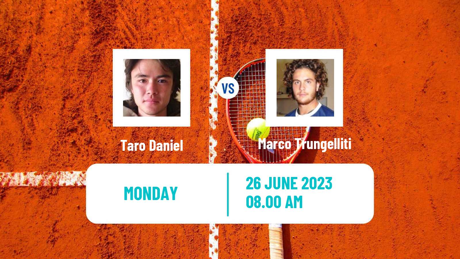 Tennis ATP Wimbledon Taro Daniel - Marco Trungelliti