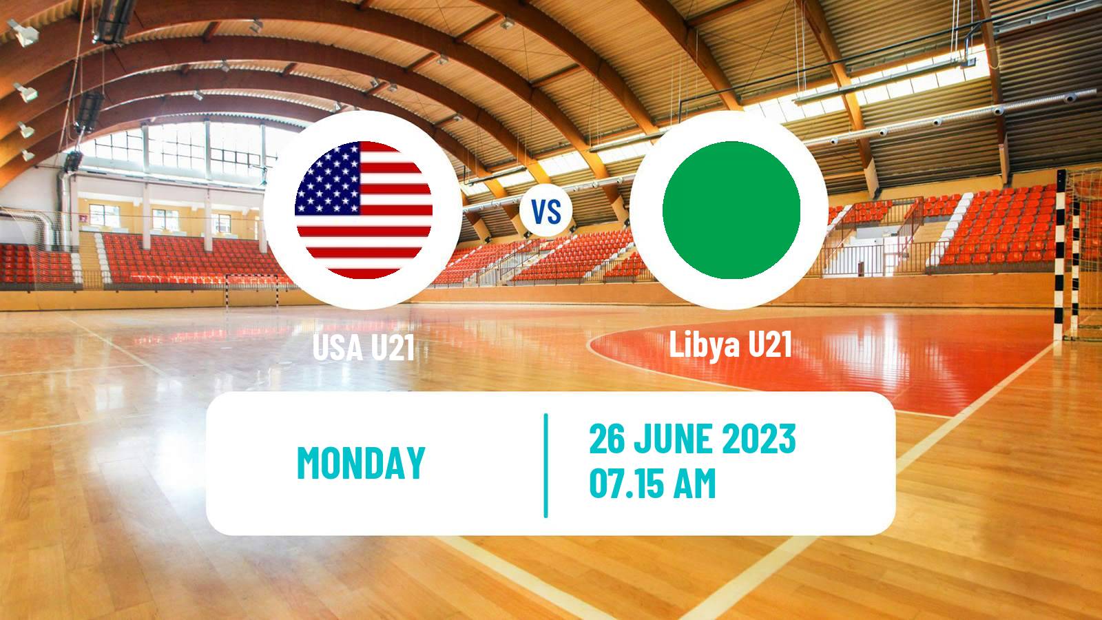 Handball World Championship U21 Handball USA U21 - Libya U21