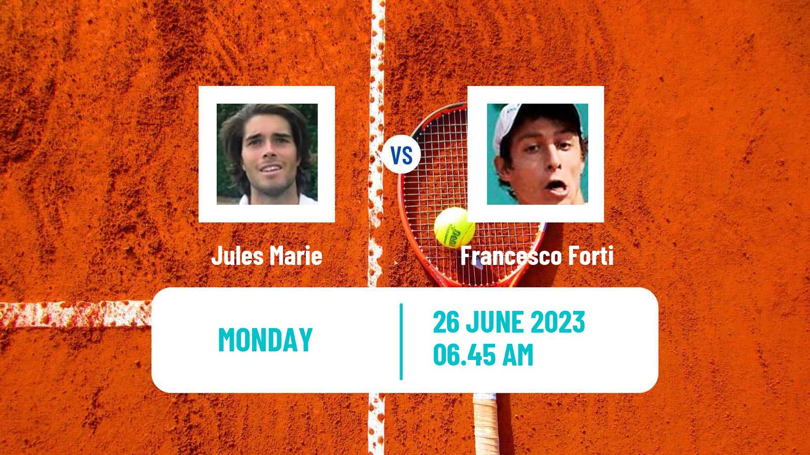 Tennis Modena Challenger Men Jules Marie - Francesco Forti