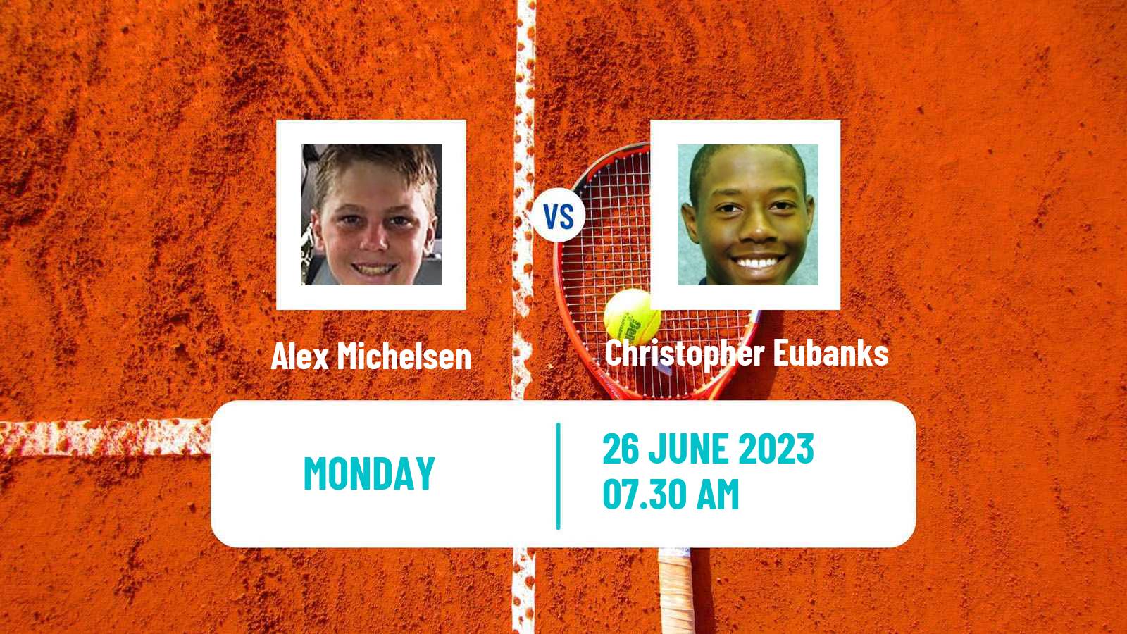 Tennis ATP Mallorca Alex Michelsen - Christopher Eubanks