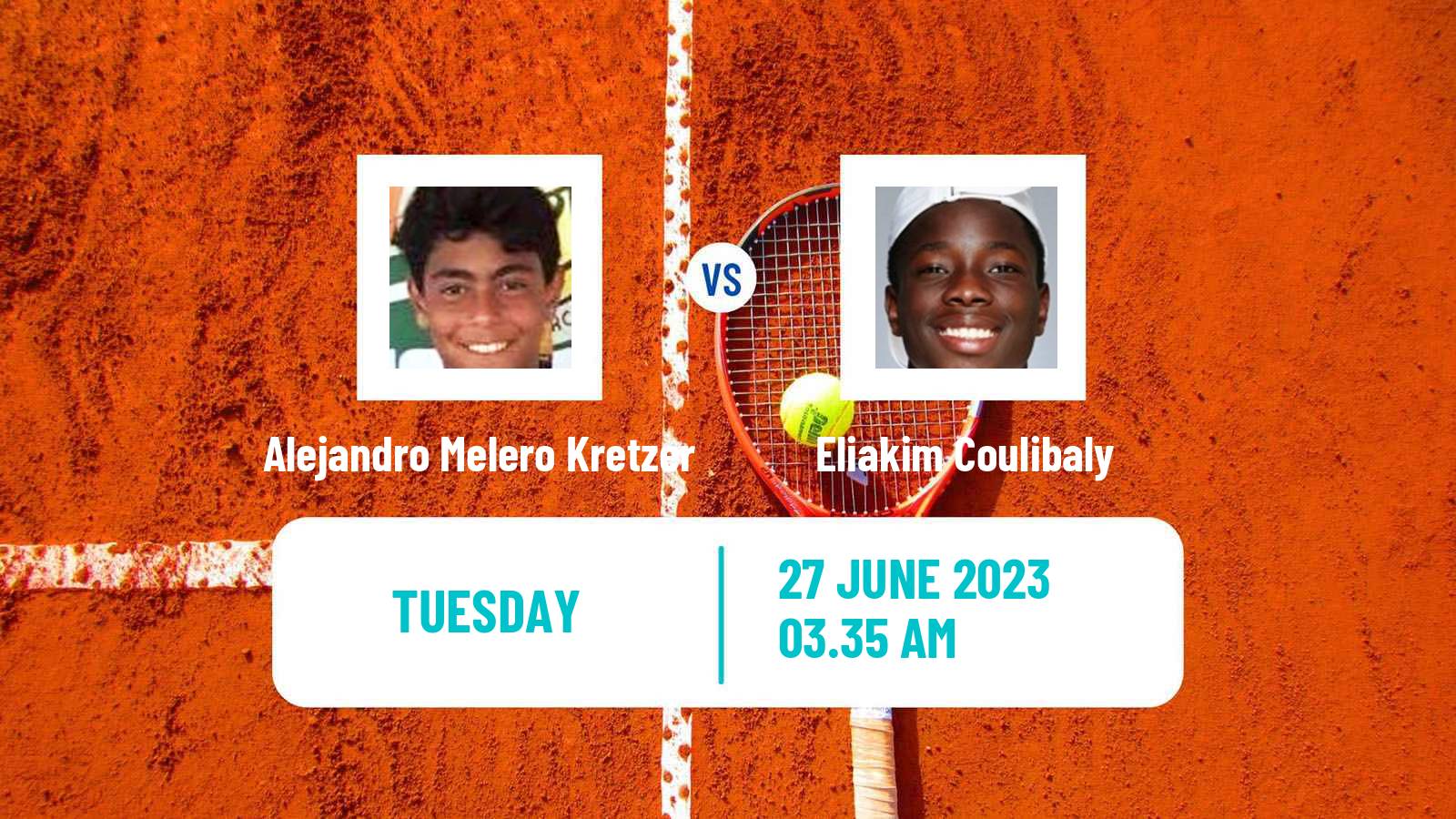 Tennis ITF M25 Bakio Men Alejandro Melero Kretzer - Eliakim Coulibaly