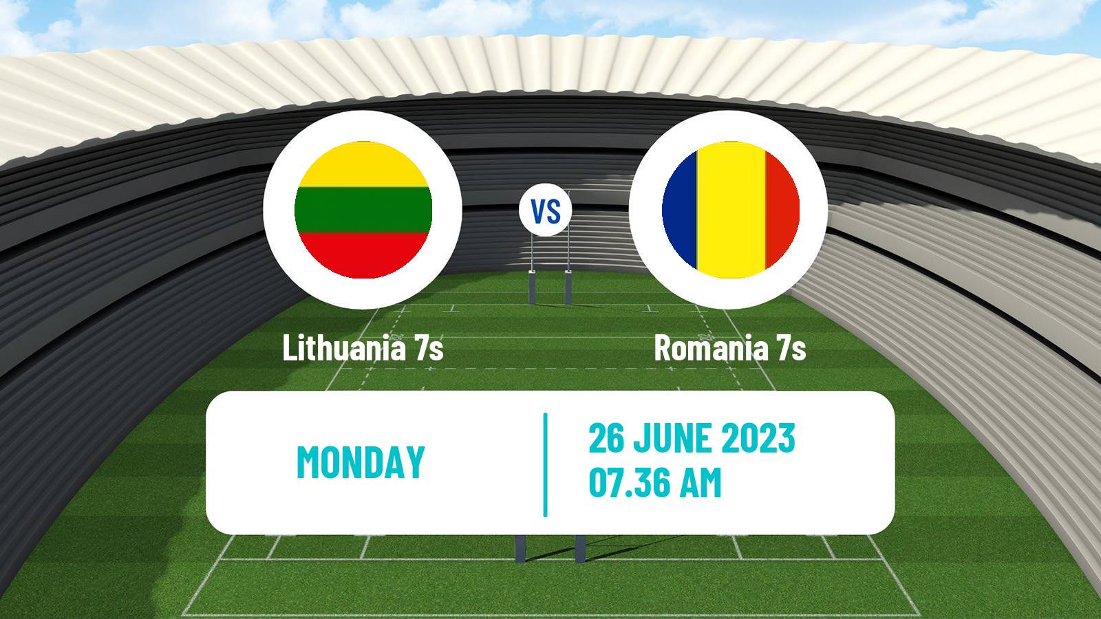 Rugby union European Games 7s Rugby Lithuania 7s - Romania 7s