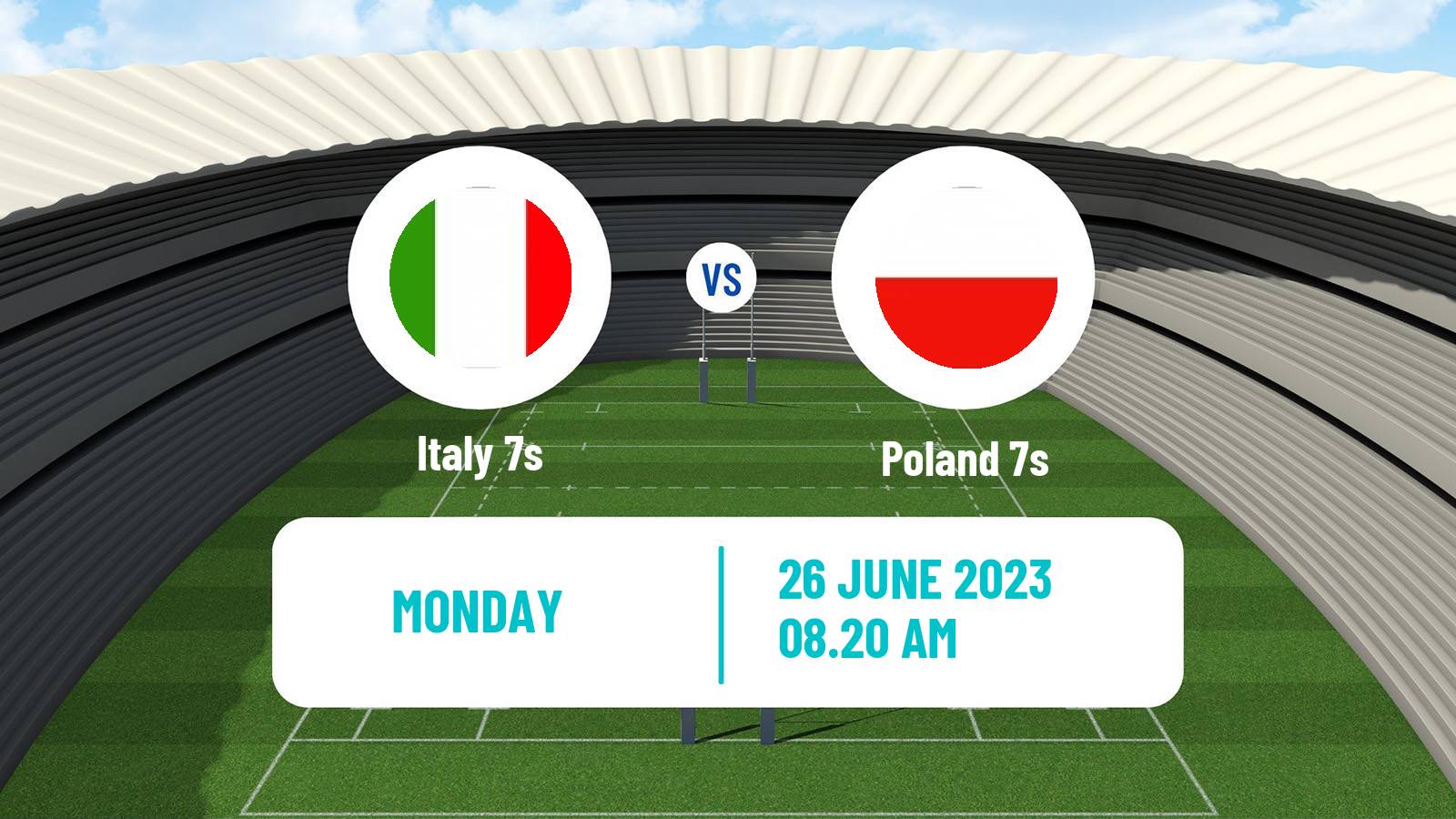 Rugby union European Games 7s Rugby Italy 7s - Poland 7s