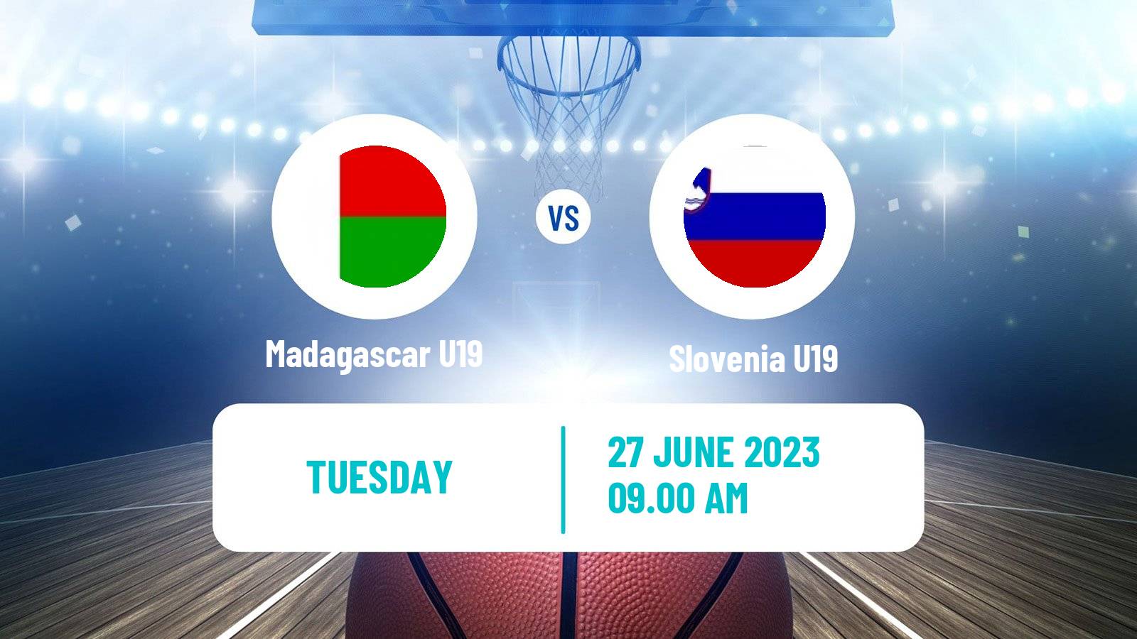 Basketball World Championship U19 Basketball Madagascar U19 - Slovenia U19