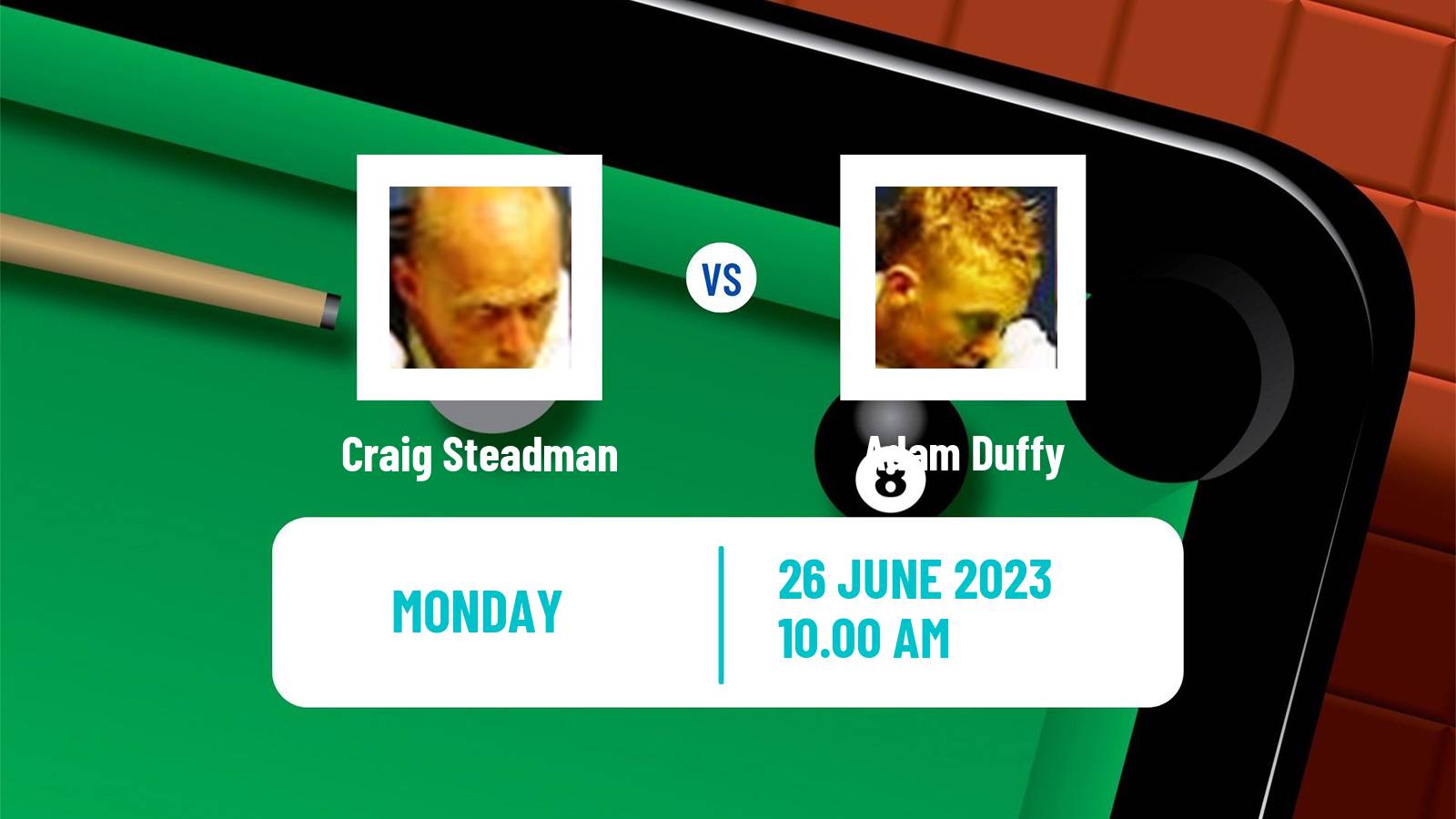 Snooker Championship League Craig Steadman - Adam Duffy