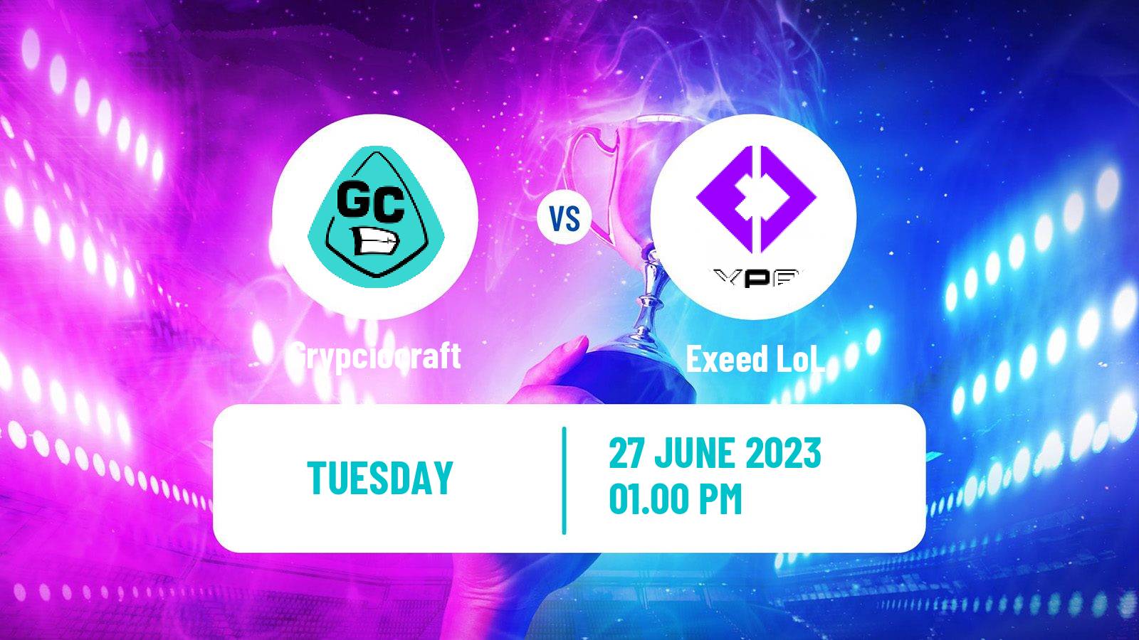 Esports League Of Legends Ultraliga Grypciocraft - Exeed