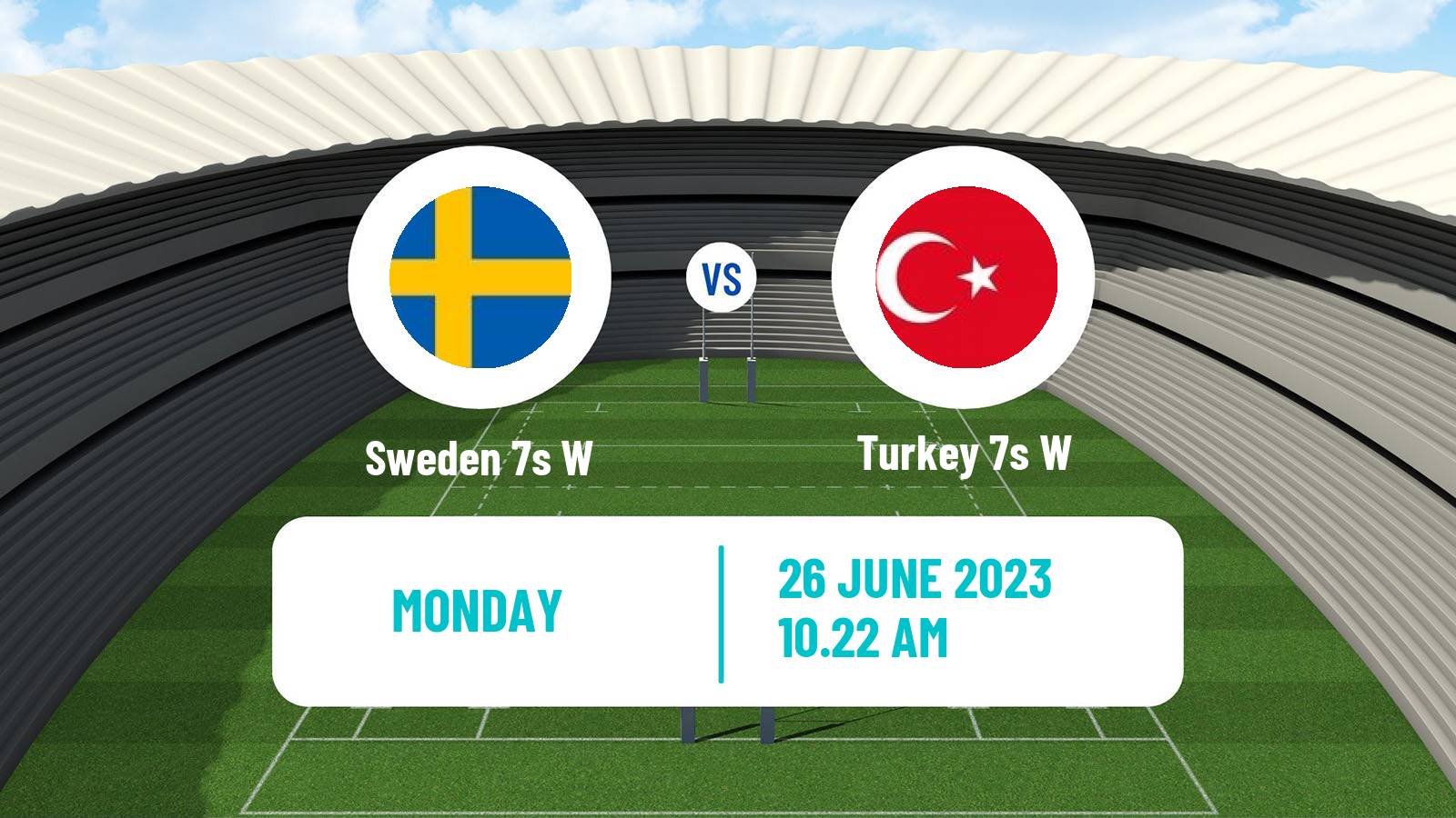 Rugby union European Games 7s Rugby Women Sweden 7s W - Turkey 7s W