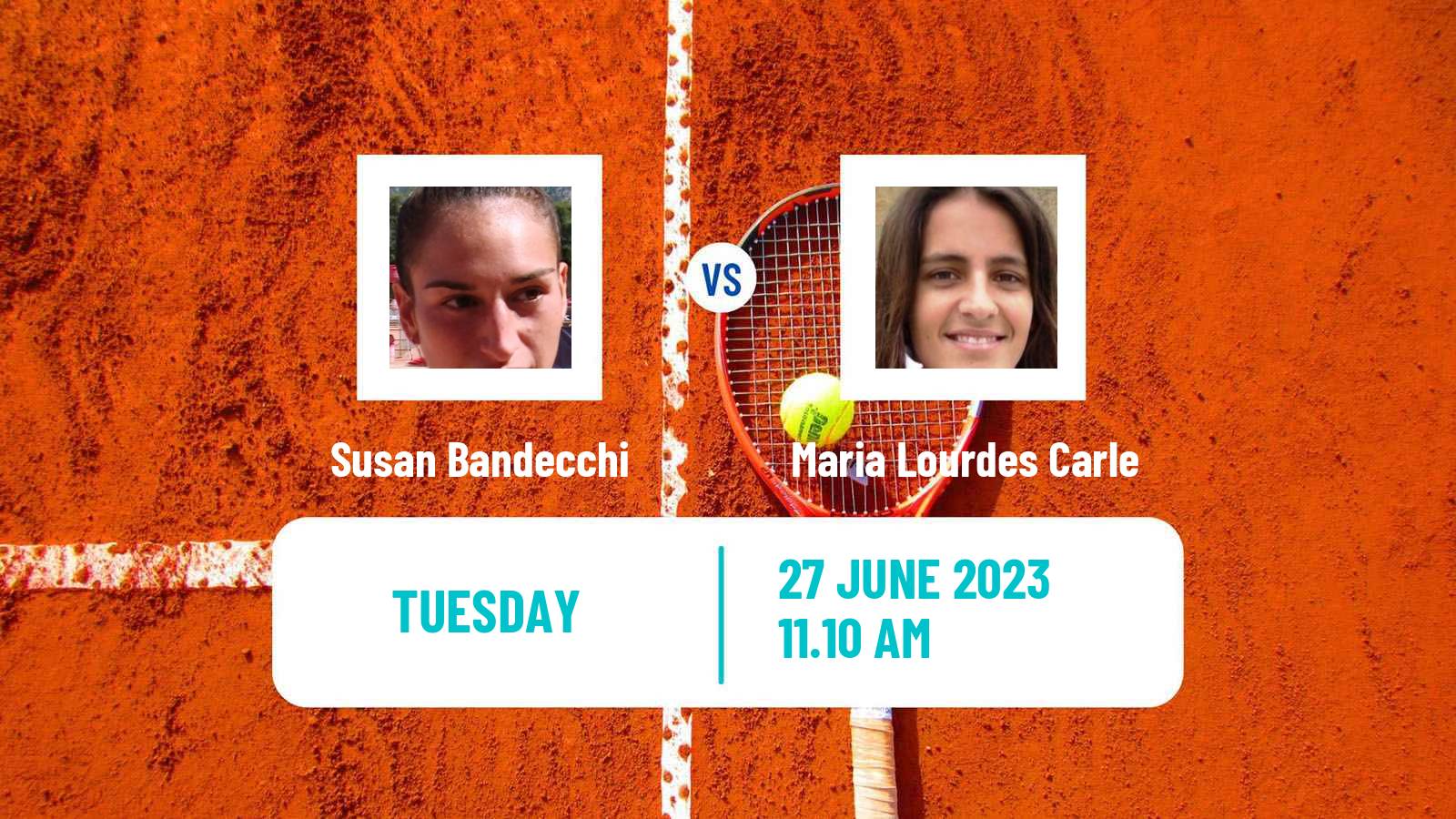 Tennis WTA Wimbledon Susan Bandecchi - Maria Lourdes Carle
