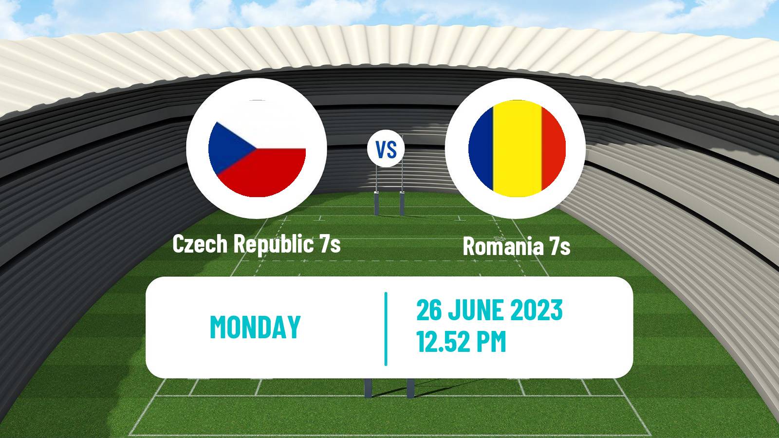 Rugby union European Games 7s Rugby Czech Republic 7s - Romania 7s