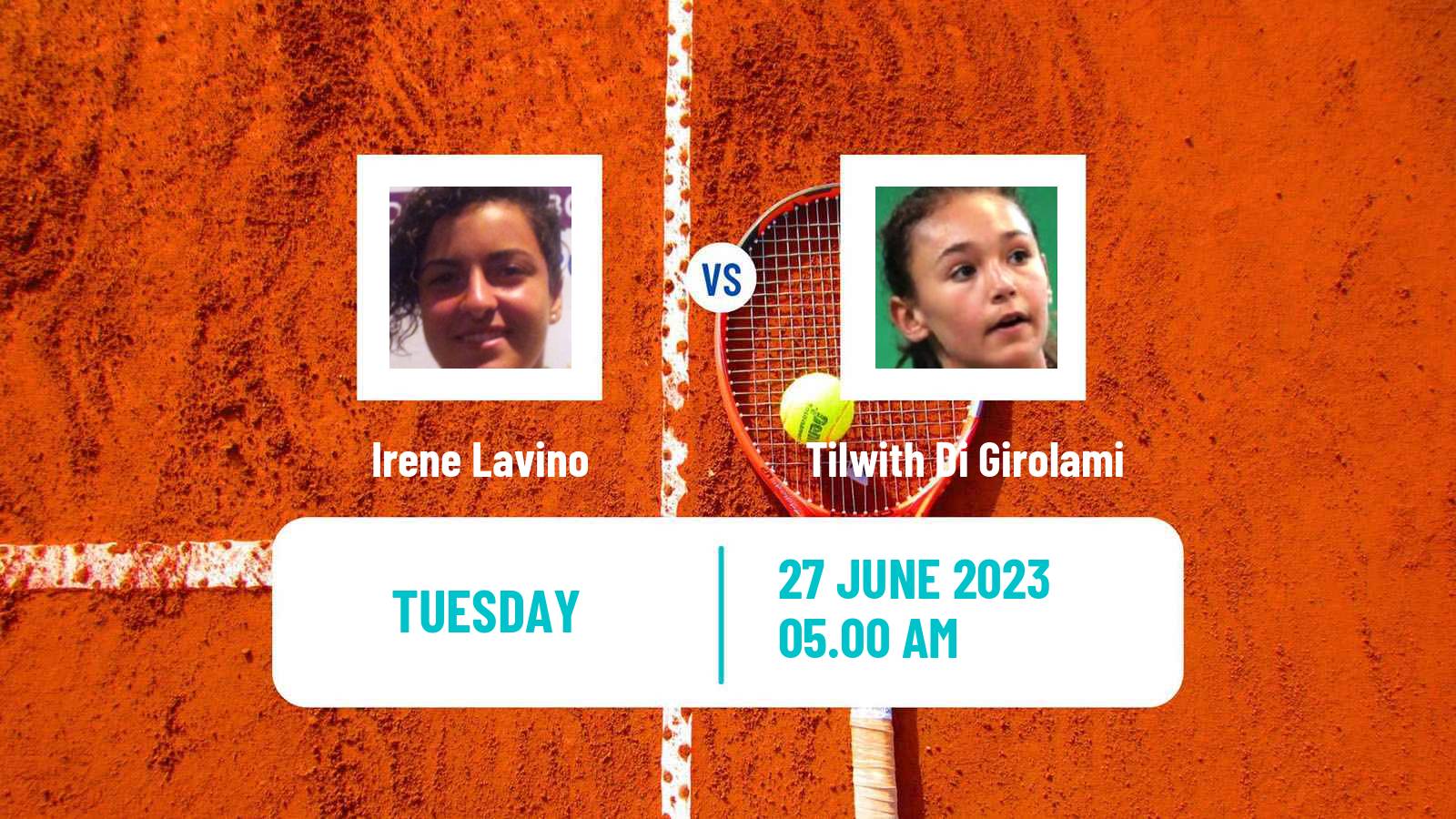 Tennis ITF W15 Alkmaar Women Irene Lavino - Tilwith Di Girolami