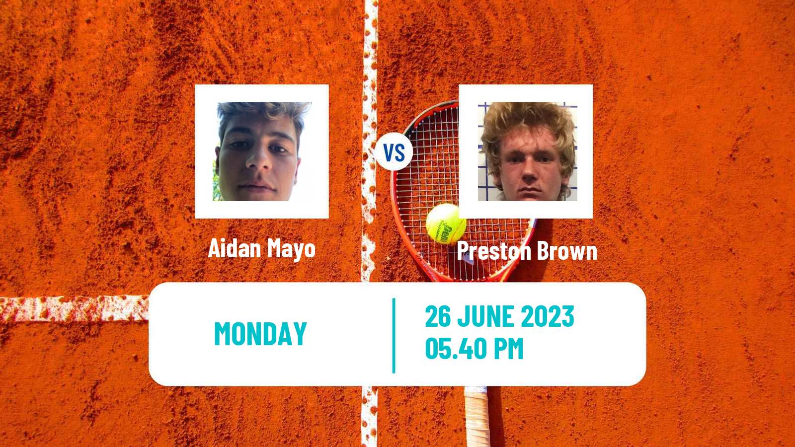 Tennis Medellin Challenger Men Aidan Mayo - Preston Brown