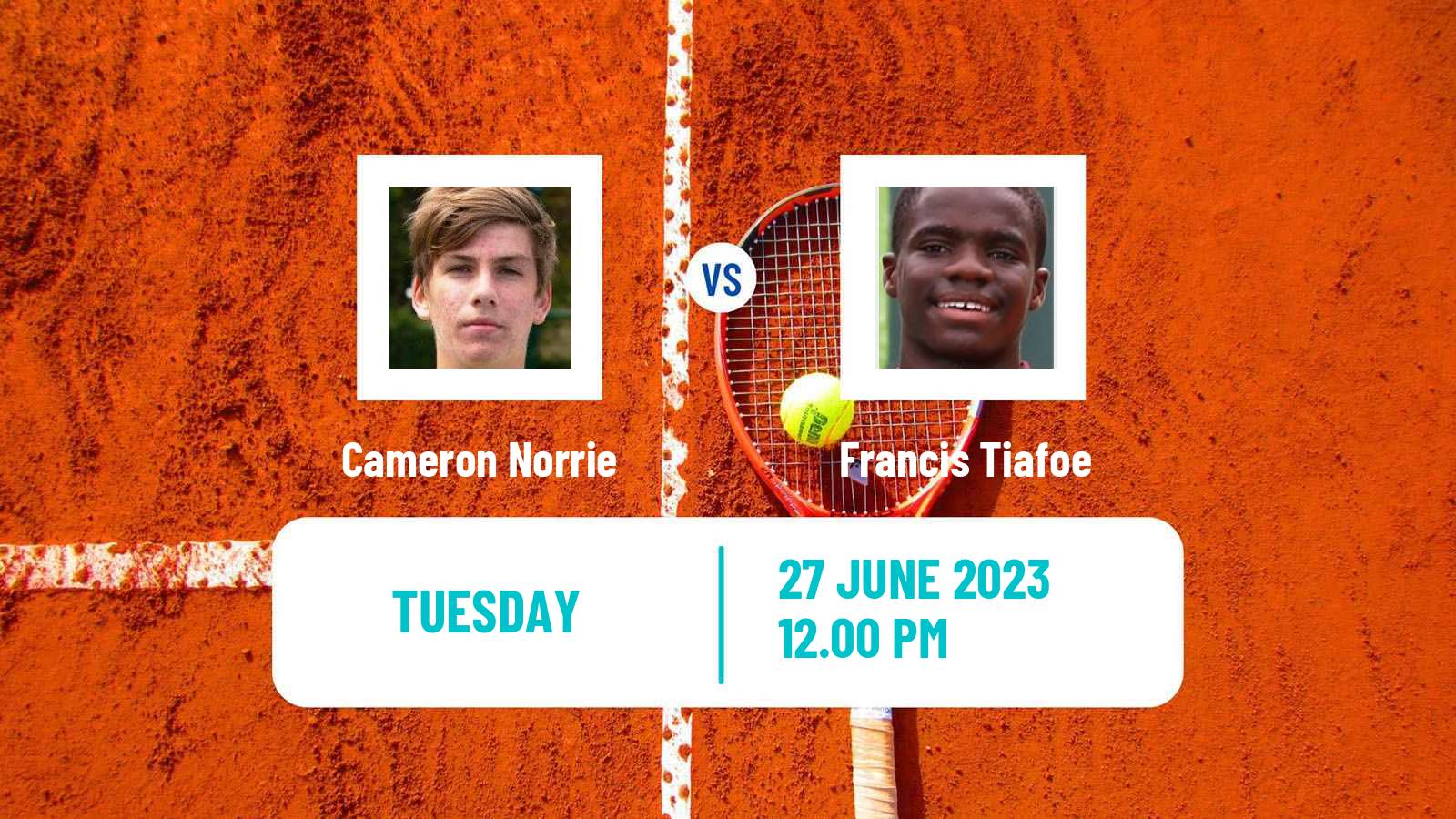 Tennis Exhibition Hurlingham Men Cameron Norrie - Francis Tiafoe