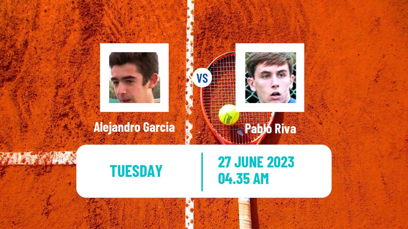Tennis ITF M25 Bakio Men Alejandro Garcia - Pablo Riva