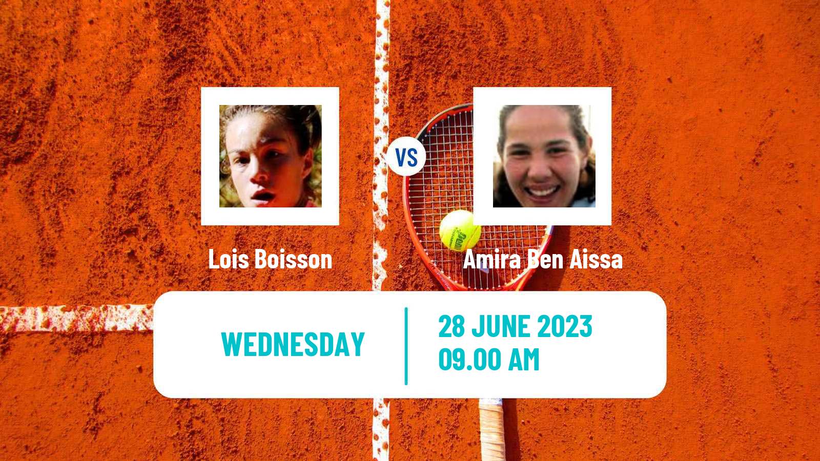 Tennis ITF W25 Perigueux Women Lois Boisson - Amira Ben Aissa