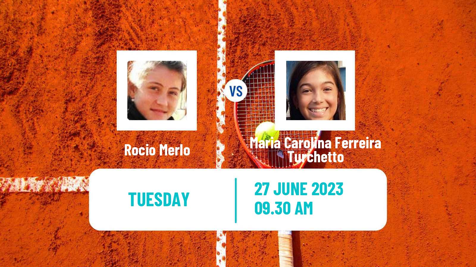 Tennis ITF W15 Rosario Santa Fe Women Rocio Merlo - Maria Carolina Ferreira Turchetto
