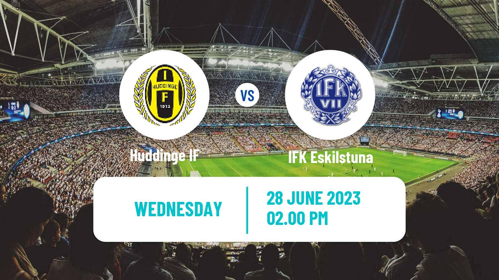 Soccer Swedish Division 2 - Södra Svealand Huddinge - IFK Eskilstuna