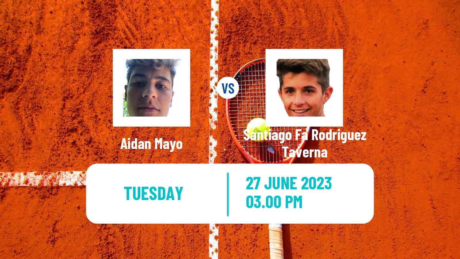 Tennis Medellin Challenger Men Aidan Mayo - Santiago Fa Rodriguez Taverna