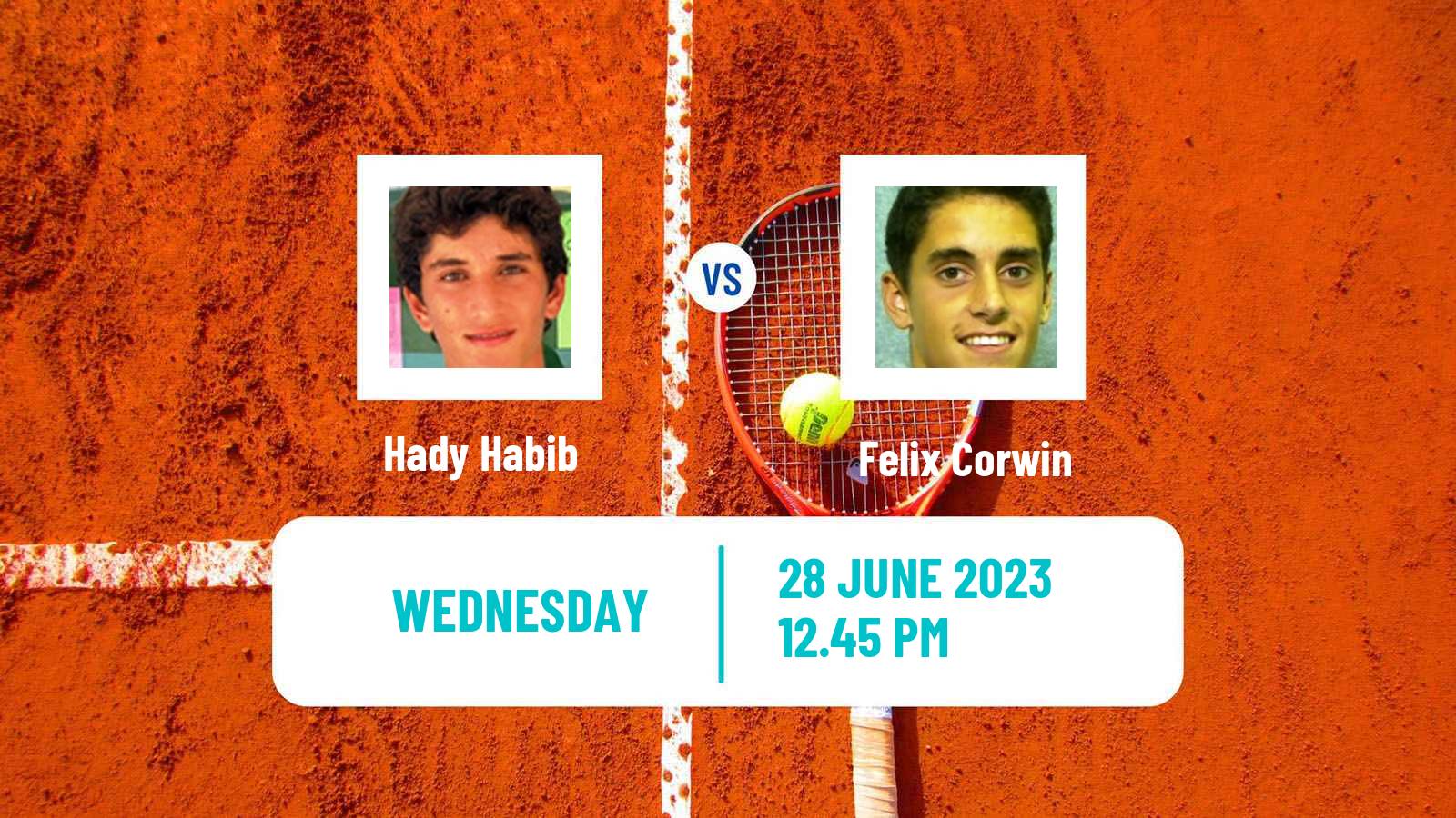 Tennis ITF M15 Kamen Men Hady Habib - Felix Corwin