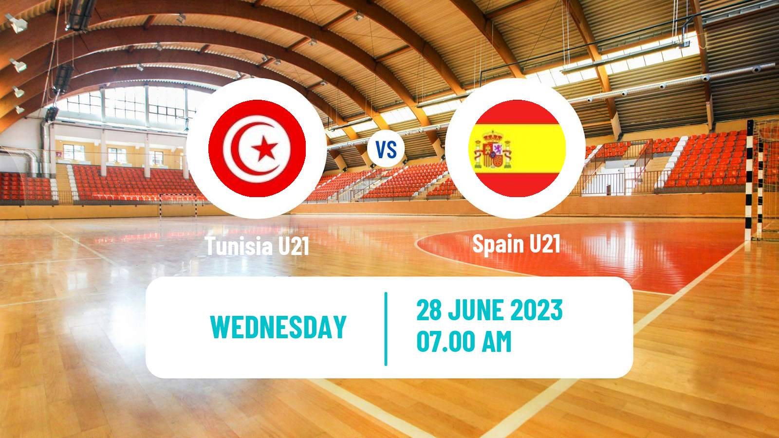 Handball World Championship U21 Handball Tunisia U21 - Spain U21