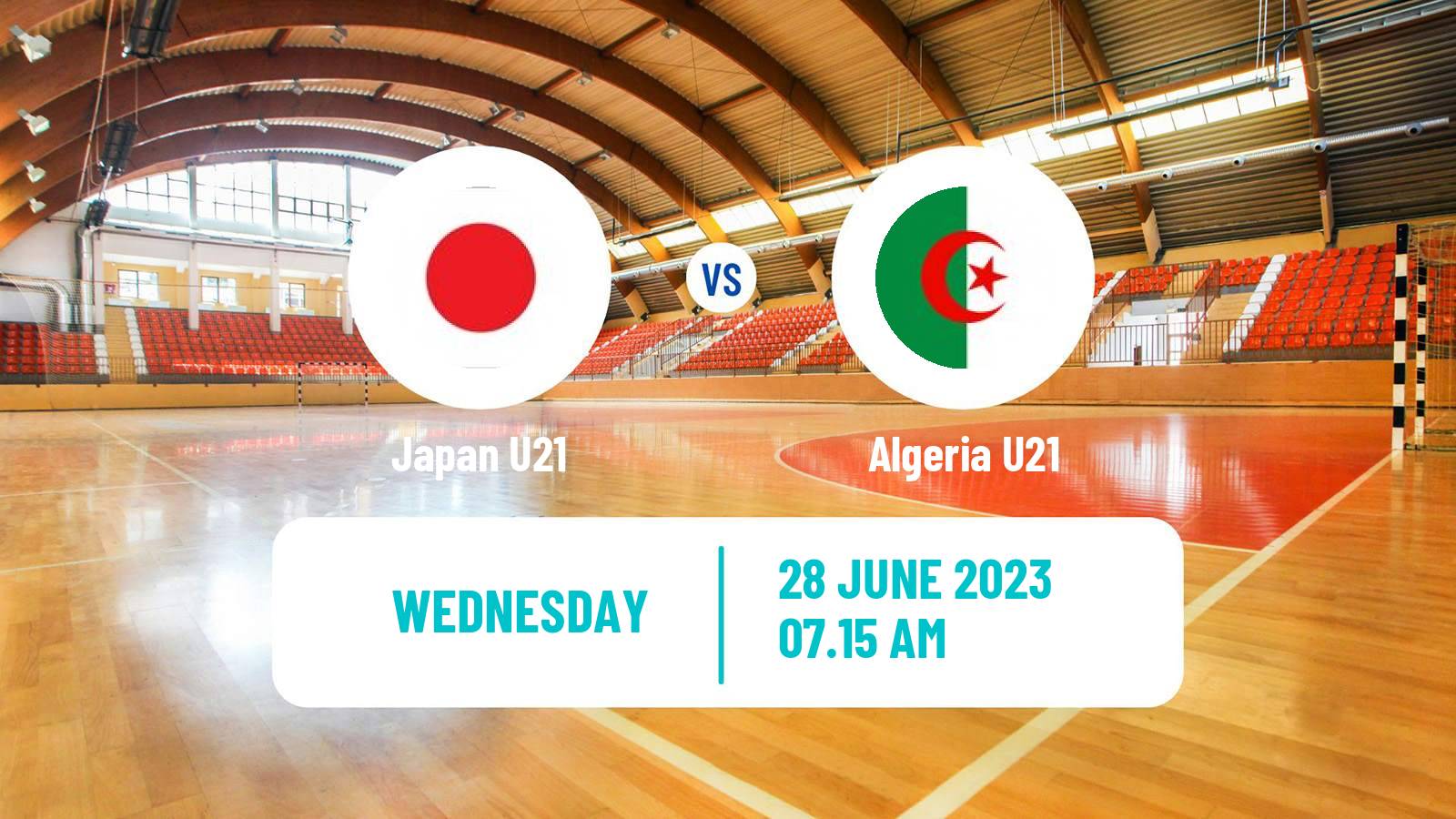 Handball World Championship U21 Handball Japan U21 - Algeria U21