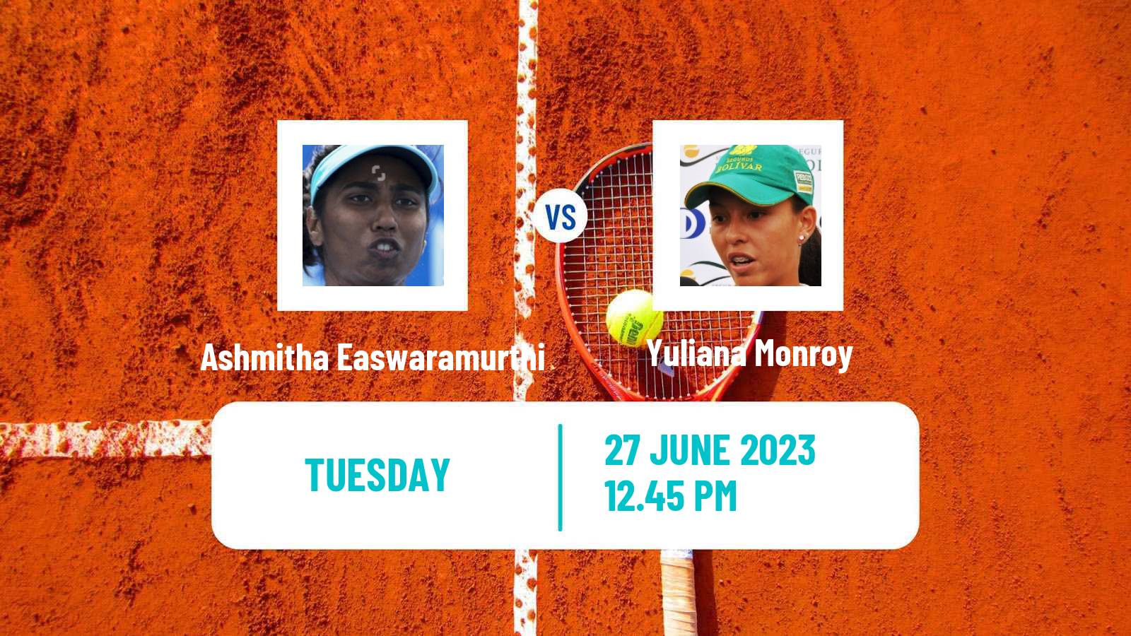 Tennis ITF W25 Santo Domingo 4 Women Ashmitha Easwaramurthi - Yuliana Monroy