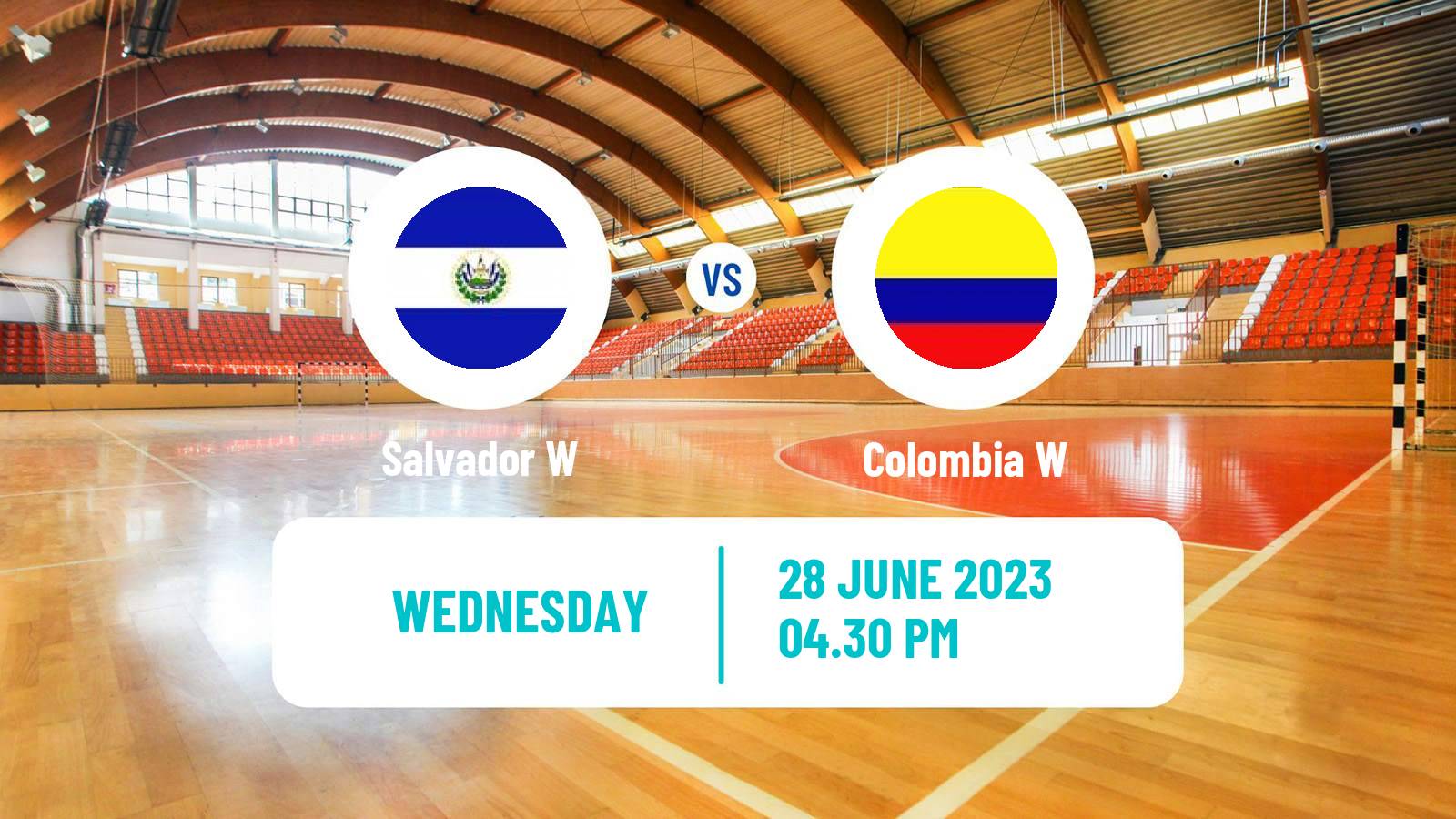 Handball Central American and Caribbean Games Handball Women Salvador W - Colombia W