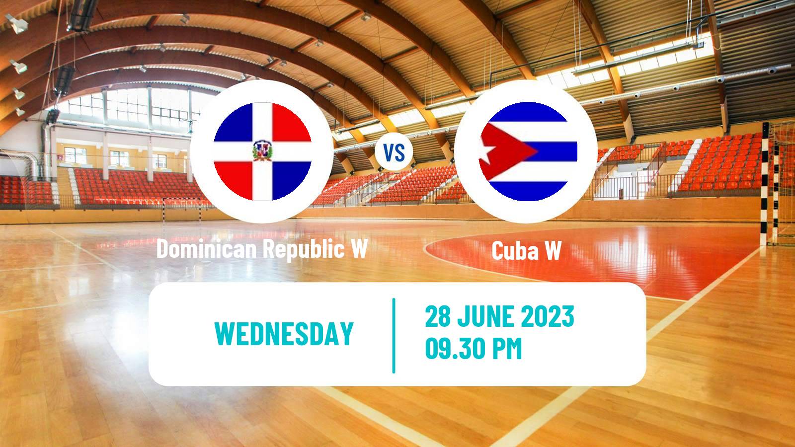 Handball Central American and Caribbean Games Handball Women Dominican Republic W - Cuba W