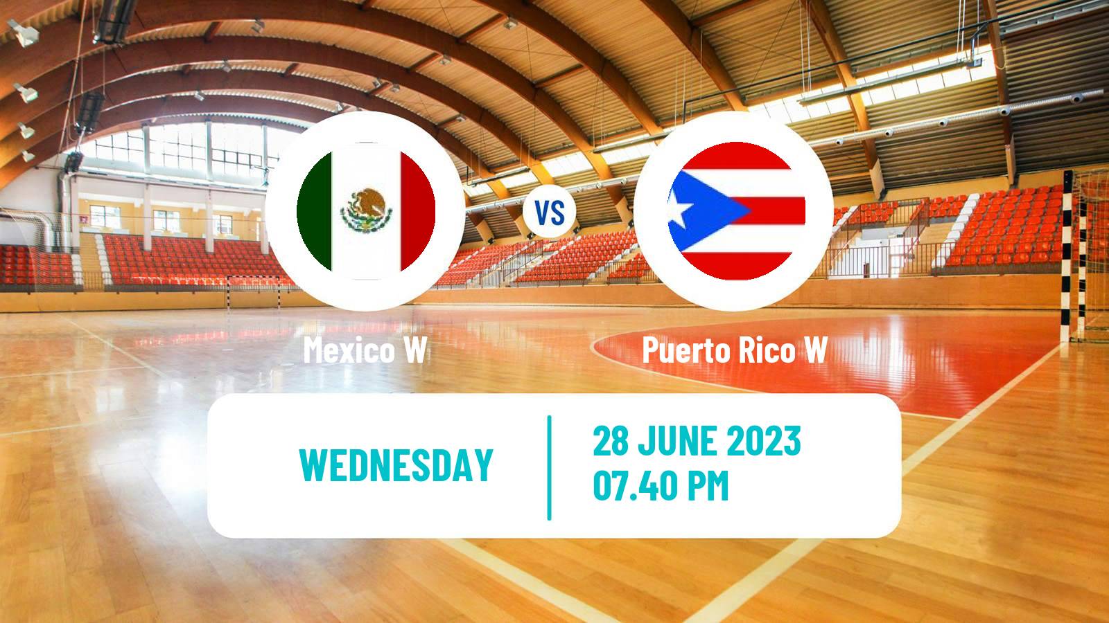 Handball Central American and Caribbean Games Handball Women Mexico W - Puerto Rico W