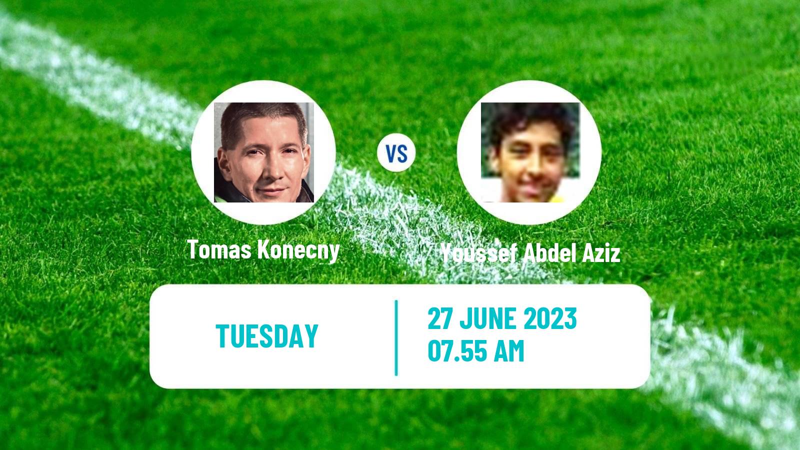 Table tennis Tt Star Series Men Tomas Konecny - Youssef Abdel Aziz