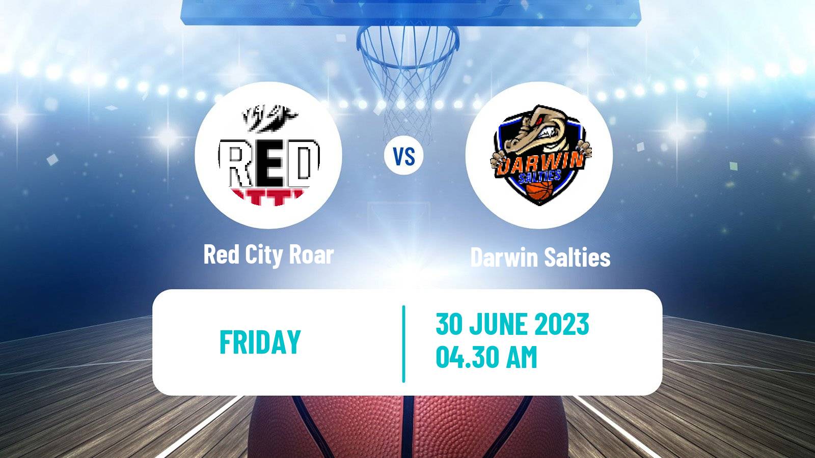 Basketball Australian NBL1 North Women Red City Roar - Darwin Salties