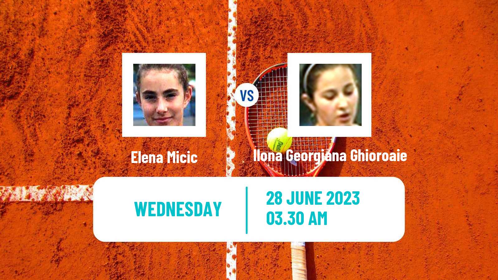 Tennis ITF W25 Prokuplje Women Elena Micic - Ilona Georgiana Ghioroaie